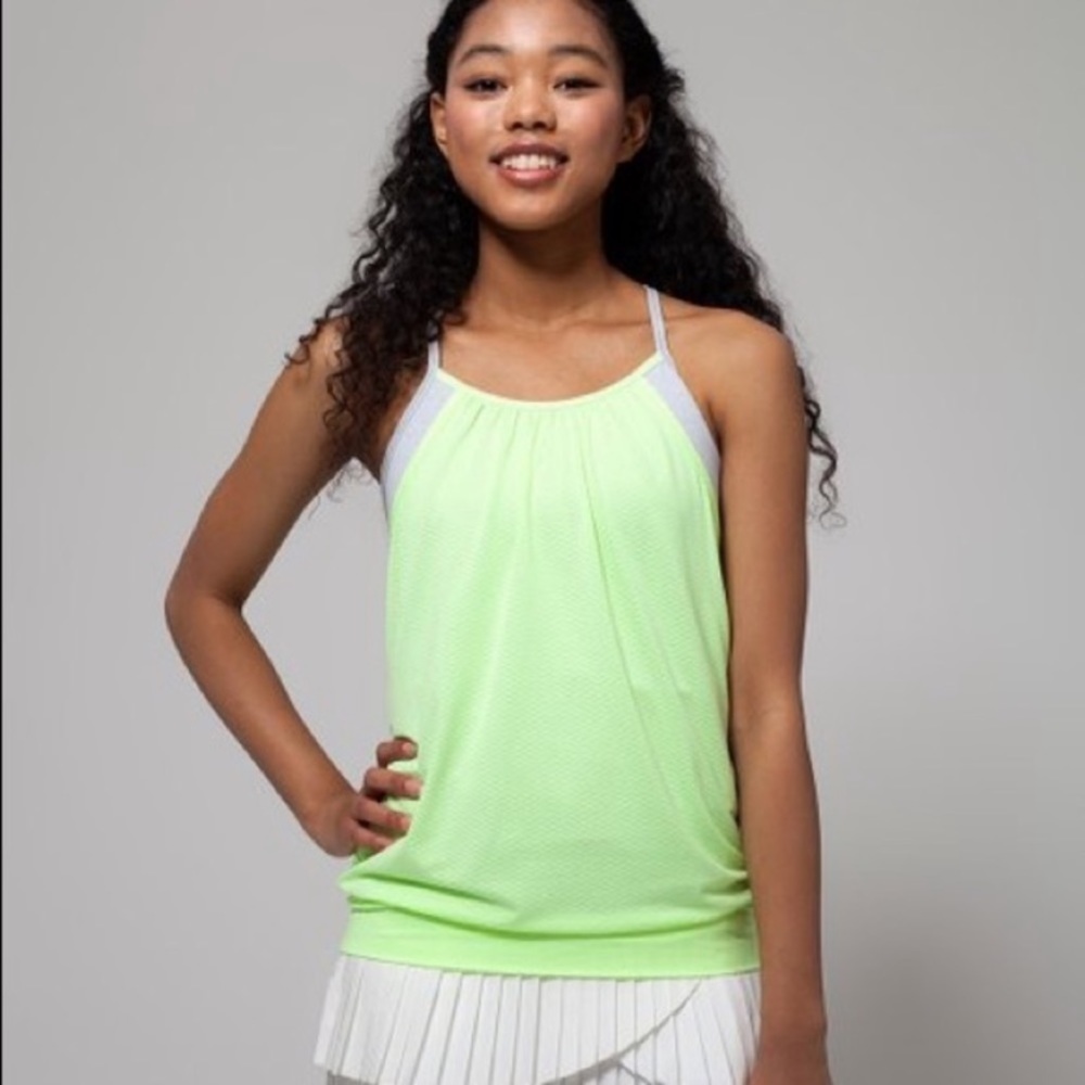 Ivivva Lululemon Double Dutch Slate Tank